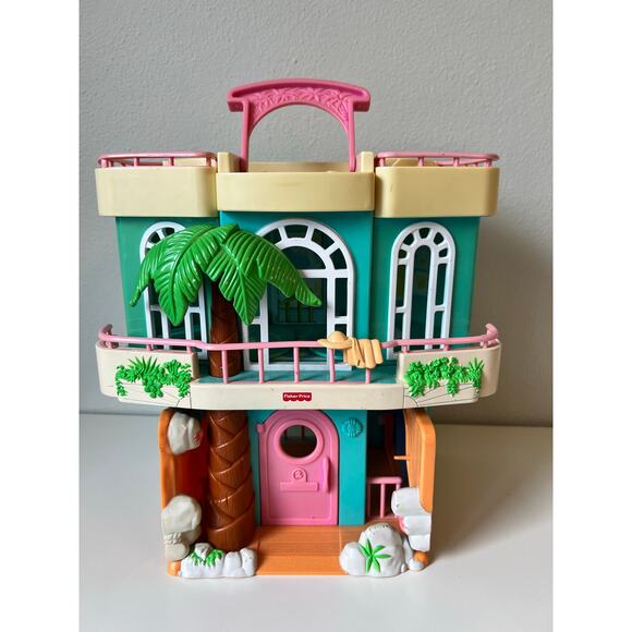 Fisher-Price Sweet Streets Beach House 2000 Vintage - Picture 8 of 15